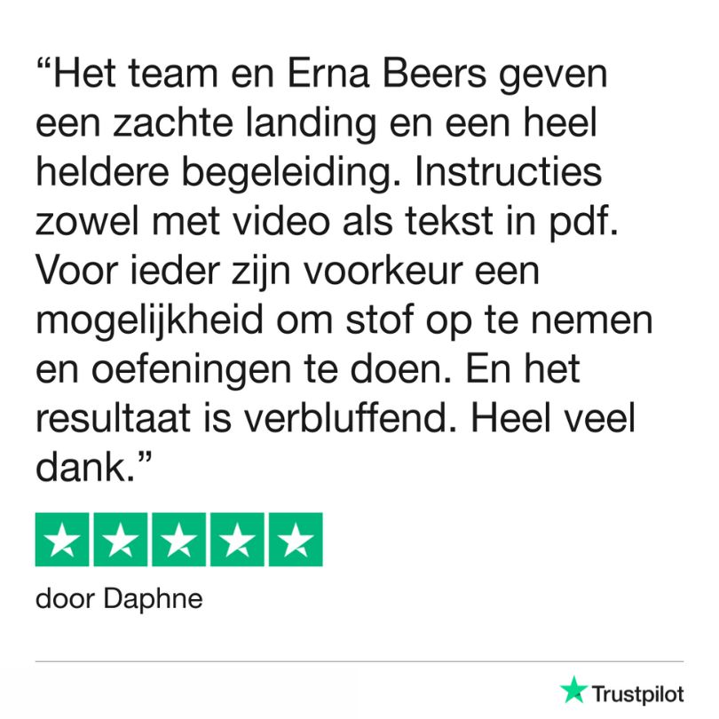 Beoordeling Rust in je blaas training Daphne