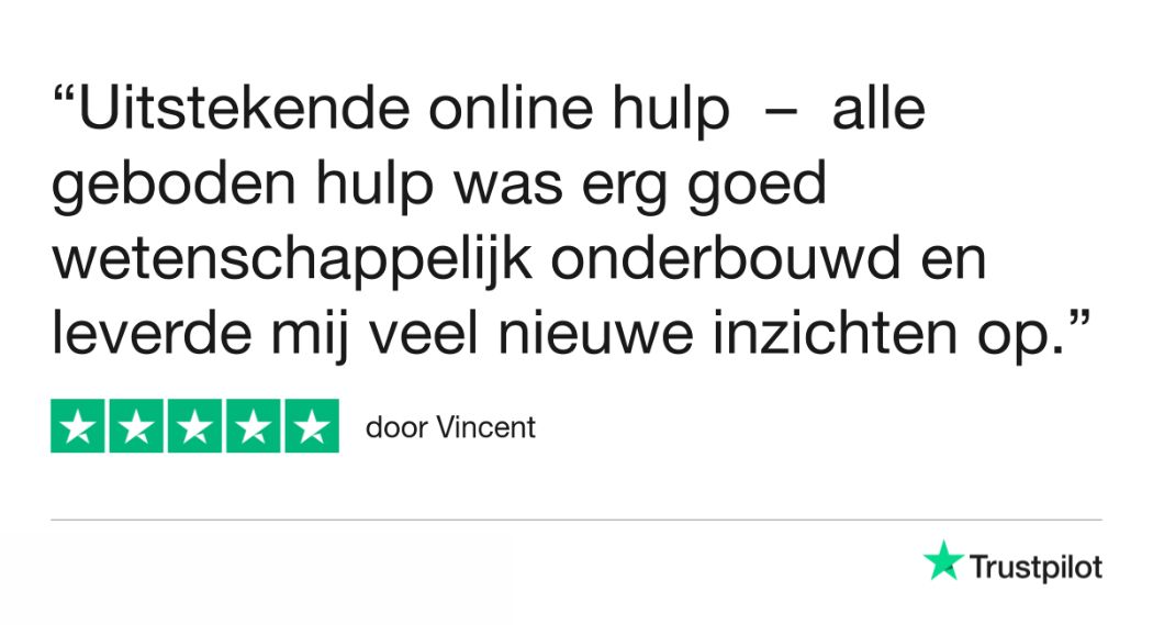 Review Vincent Rust in je blaas training